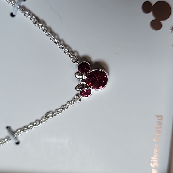 Disney Minnie Mouse Necklace Disney Minnie Mouse Necklace Disney Minnie Mouse Ne - Picture 9 of 17